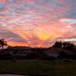 Fallstreak hole with rays