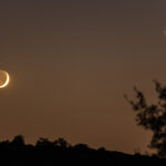 Moon and Venus Conjuction