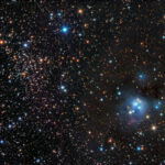 NGC7129 Nebula / NGC7142 Open Cluster