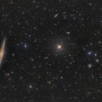 NGC891 Galaxy and neighbors